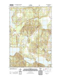 Benedict Minnesota Historical topographic map, 1:24000 scale, 7.5 X 7.5 Minute, Year 2013