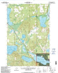 Benedict Minnesota Historical topographic map, 1:24000 scale, 7.5 X 7.5 Minute, Year 1996