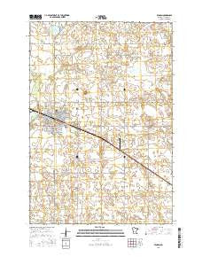 Benson Minnesota Current topographic map, 1:24000 scale, 7.5 X 7.5 Minute, Year 2016