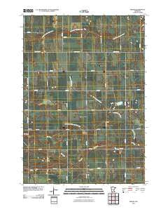 Bergen Minnesota Historical topographic map, 1:24000 scale, 7.5 X 7.5 Minute, Year 2010
