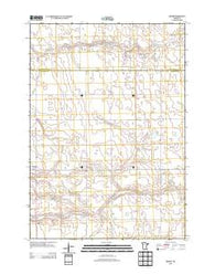 Bergen Minnesota Historical topographic map, 1:24000 scale, 7.5 X 7.5 Minute, Year 2013