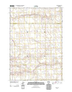 Bergen Minnesota Historical topographic map, 1:24000 scale, 7.5 X 7.5 Minute, Year 2013