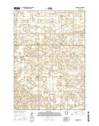 Bernadotte Minnesota Current topographic map, 1:24000 scale, 7.5 X 7.5 Minute, Year 2016