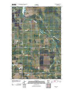 Berner Minnesota Historical topographic map, 1:24000 scale, 7.5 X 7.5 Minute, Year 2010