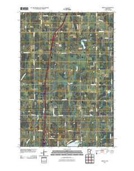 Beroun Minnesota Historical topographic map, 1:24000 scale, 7.5 X 7.5 Minute, Year 2010