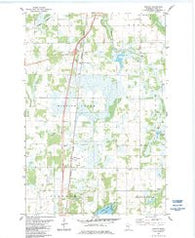 Beroun Minnesota Historical topographic map, 1:24000 scale, 7.5 X 7.5 Minute, Year 1983