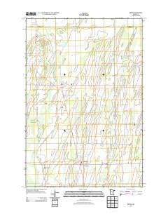 Bertha Minnesota Historical topographic map, 1:24000 scale, 7.5 X 7.5 Minute, Year 2013