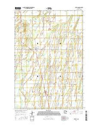 Bertha Minnesota Current topographic map, 1:24000 scale, 7.5 X 7.5 Minute, Year 2016