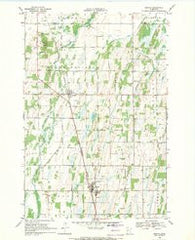 Bertha Minnesota Historical topographic map, 1:24000 scale, 7.5 X 7.5 Minute, Year 1969