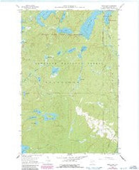 Beth Lake Minnesota Historical topographic map, 1:24000 scale, 7.5 X 7.5 Minute, Year 1960