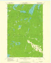 Beth Lake Minnesota Historical topographic map, 1:24000 scale, 7.5 X 7.5 Minute, Year 1960