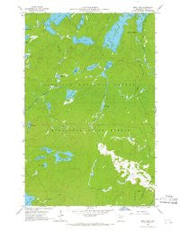 Beth Lake Minnesota Historical topographic map, 1:24000 scale, 7.5 X 7.5 Minute, Year 1960