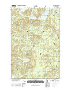 Beth Lake Minnesota Historical topographic map, 1:24000 scale, 7.5 X 7.5 Minute, Year 2013