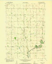 Big Bend City Minnesota Historical topographic map, 1:24000 scale, 7.5 X 7.5 Minute, Year 1958