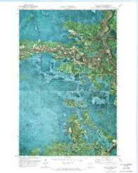 Big Falls NW Minnesota Historical topographic map, 1:24000 scale, 7.5 X 7.5 Minute, Year 1971