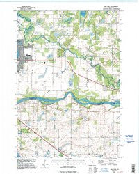 Big Lake Minnesota Historical topographic map, 1:24000 scale, 7.5 X 7.5 Minute, Year 1991
