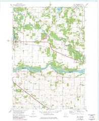 Big Lake Minnesota Historical topographic map, 1:24000 scale, 7.5 X 7.5 Minute, Year 1961