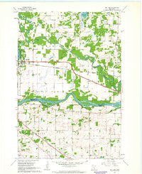 Big Lake Minnesota Historical topographic map, 1:24000 scale, 7.5 X 7.5 Minute, Year 1961