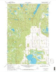 Big Rush Lake Minnesota Historical topographic map, 1:24000 scale, 7.5 X 7.5 Minute, Year 1969