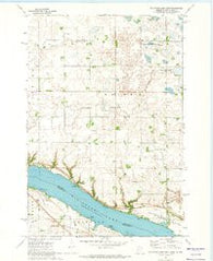 Big Stone Lake East Minnesota Historical topographic map, 1:24000 scale, 7.5 X 7.5 Minute, Year 1971