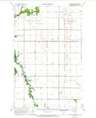 Big Woods NE Minnesota Historical topographic map, 1:24000 scale, 7.5 X 7.5 Minute, Year 1966