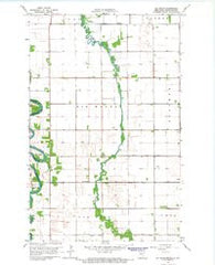 Big Woods Minnesota Historical topographic map, 1:24000 scale, 7.5 X 7.5 Minute, Year 1966