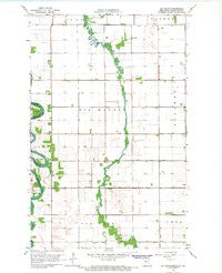 Big Woods Minnesota Historical topographic map, 1:24000 scale, 7.5 X 7.5 Minute, Year 1966
