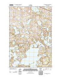Big Cormorant Lake Minnesota Historical topographic map, 1:24000 scale, 7.5 X 7.5 Minute, Year 2013