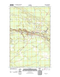 Big Falls Minnesota Historical topographic map, 1:24000 scale, 7.5 X 7.5 Minute, Year 2013