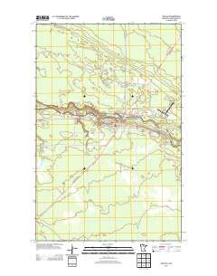Big Falls Minnesota Historical topographic map, 1:24000 scale, 7.5 X 7.5 Minute, Year 2013