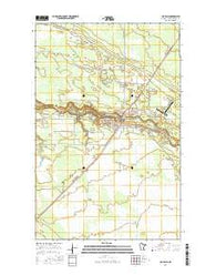 Big Falls Minnesota Current topographic map, 1:24000 scale, 7.5 X 7.5 Minute, Year 2016