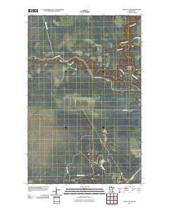 Big Falls NW Minnesota Historical topographic map, 1:24000 scale, 7.5 X 7.5 Minute, Year 2010