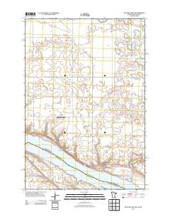 Big Stone Lake East Minnesota Historical topographic map, 1:24000 scale, 7.5 X 7.5 Minute, Year 2013