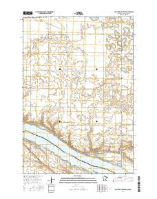 Big Stone Lake East Minnesota Current topographic map, 1:24000 scale, 7.5 X 7.5 Minute, Year 2016