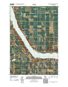 Big Stone Lake West Minnesota Historical topographic map, 1:24000 scale, 7.5 X 7.5 Minute, Year 2010