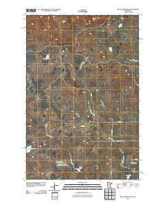 Big Thunder Peak Minnesota Historical topographic map, 1:24000 scale, 7.5 X 7.5 Minute, Year 2010