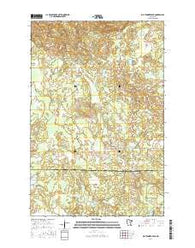Big Thunder Peak Minnesota Current topographic map, 1:24000 scale, 7.5 X 7.5 Minute, Year 2016