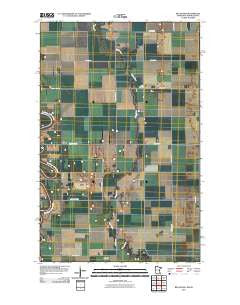Big Woods Minnesota Historical topographic map, 1:24000 scale, 7.5 X 7.5 Minute, Year 2011