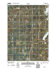 Bigelow Minnesota Historical topographic map, 1:24000 scale, 7.5 X 7.5 Minute, Year 2010