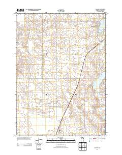 Bigelow Minnesota Historical topographic map, 1:24000 scale, 7.5 X 7.5 Minute, Year 2013