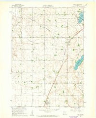 Bigelow Minnesota Historical topographic map, 1:24000 scale, 7.5 X 7.5 Minute, Year 1960