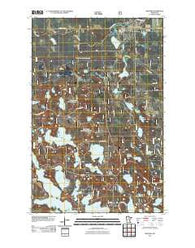 Bigfork Minnesota Historical topographic map, 1:24000 scale, 7.5 X 7.5 Minute, Year 2011