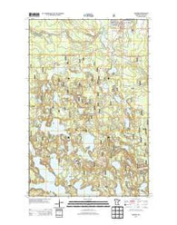 Bigfork Minnesota Historical topographic map, 1:24000 scale, 7.5 X 7.5 Minute, Year 2013