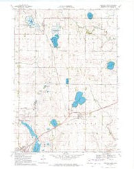 Bingham Lake Minnesota Historical topographic map, 1:24000 scale, 7.5 X 7.5 Minute, Year 1970