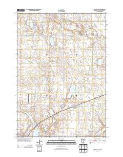 Bingham Lake Minnesota Historical topographic map, 1:24000 scale, 7.5 X 7.5 Minute, Year 2013