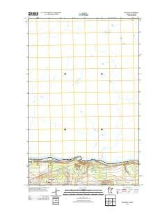 Birchdale Minnesota Historical topographic map, 1:24000 scale, 7.5 X 7.5 Minute, Year 2013