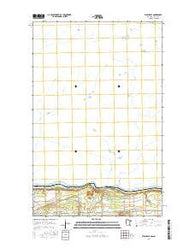 Birchdale Minnesota Current topographic map, 1:24000 scale, 7.5 X 7.5 Minute, Year 2016