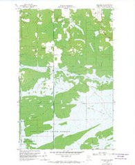 Birchdale SE Minnesota Historical topographic map, 1:24000 scale, 7.5 X 7.5 Minute, Year 1968