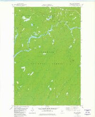 Bird Lake Minnesota Historical topographic map, 1:24000 scale, 7.5 X 7.5 Minute, Year 1981