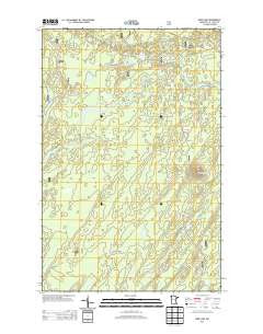 Bird Lake Minnesota Historical topographic map, 1:24000 scale, 7.5 X 7.5 Minute, Year 2013